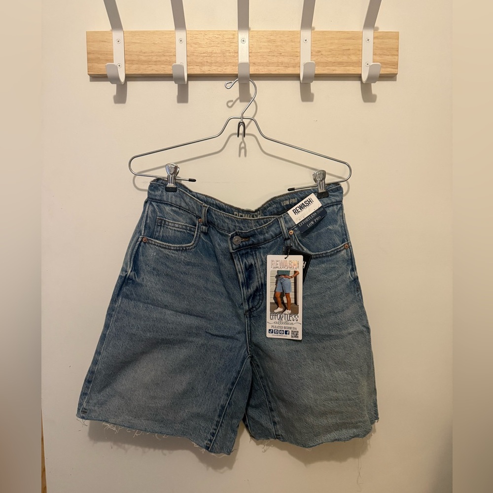 Rewash Light Blue Jean Shorts